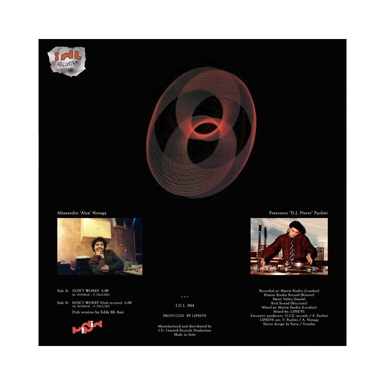 LIPSEYE - DON'T WORRY (WHITE VINYL)