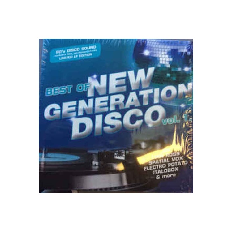 BEST OF NEW GENERATION DISCO VOL.1 (BLUE VINYL)