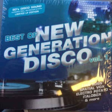 BEST OF NEW GENERATION DISCO VOL.1 (BLUE VINYL)