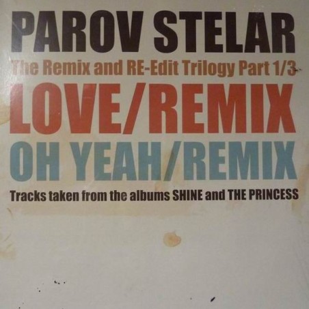 PAROC STELAR - THE PRINCESS E.P. (VINYL) PAROC STELAR - THE PRINCESS E.P. (VINYL)