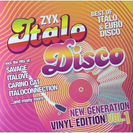 ZYX Italo Disco New Generation Vinyl Edition Vol.1 (VINYL) ZYX Italo Disco New Generation Vinyl Edition Vol.1 (VINYL)