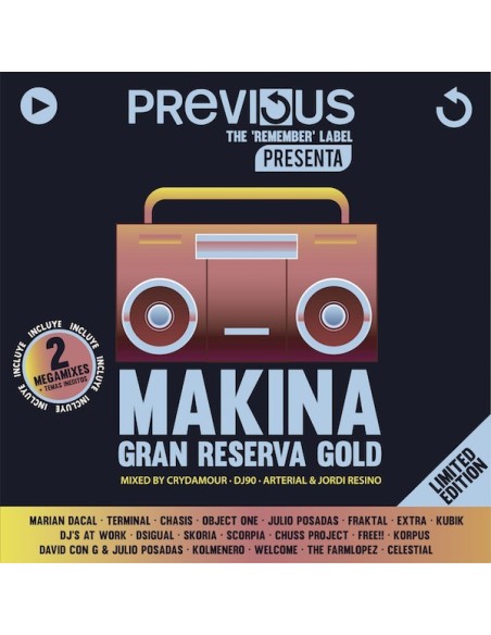 MAKINA GRAN RESERVA GOLD (2CD)