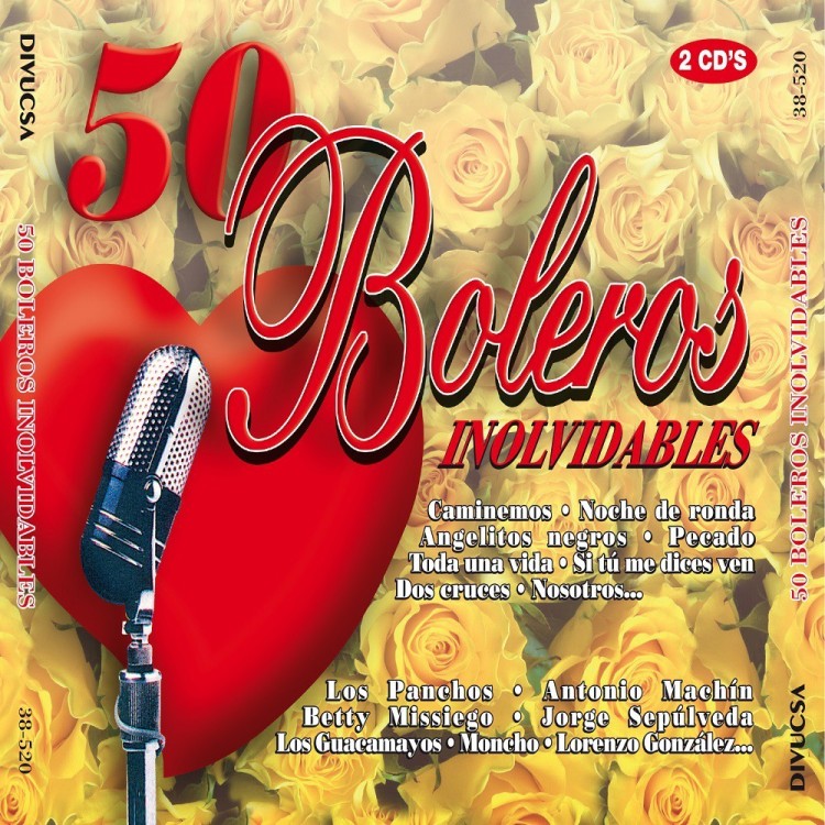 50 BOLEROS INOLVIDABLES - 3CD