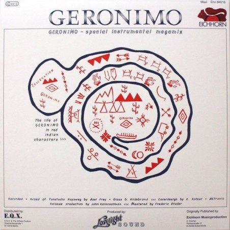AXEL F. - GERONIMO (VINYL) AXEL F. - GERONIMO (VINYL)