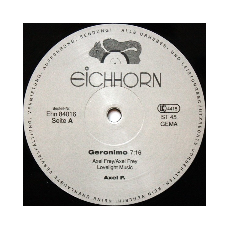 AXEL F. - GERONIMO (VINYL)