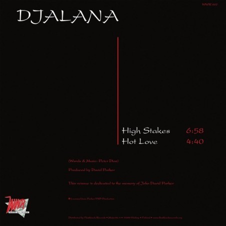 DJALANA - HIGH STAKES (RED VINYL)
