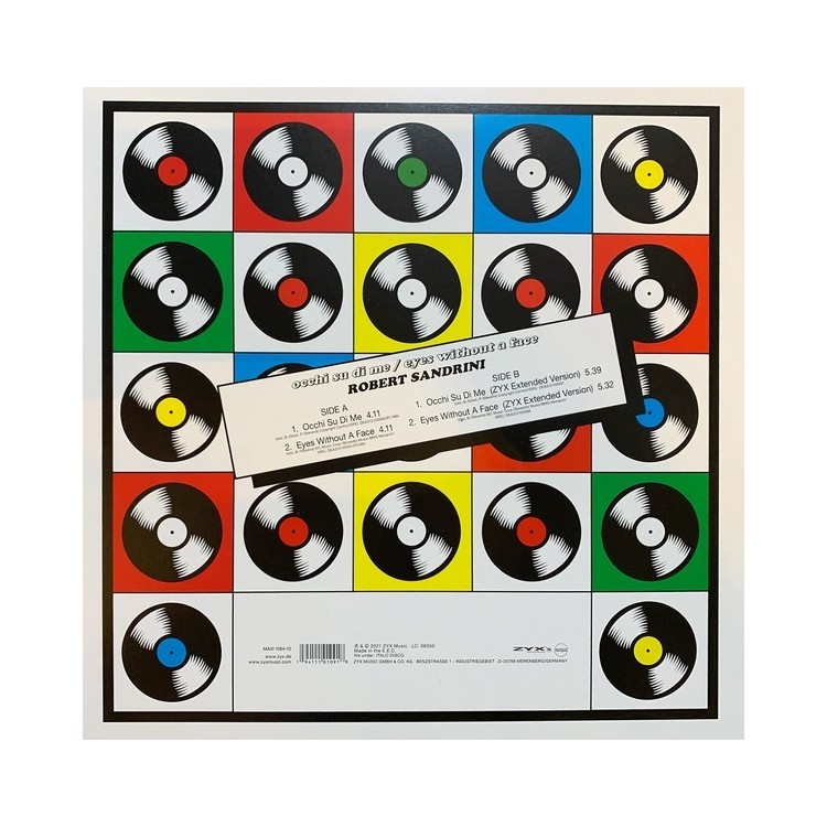ROBERT SANDRINI - OCCHI SU DI ME / EYES WITHOUT A FACE - VINYL