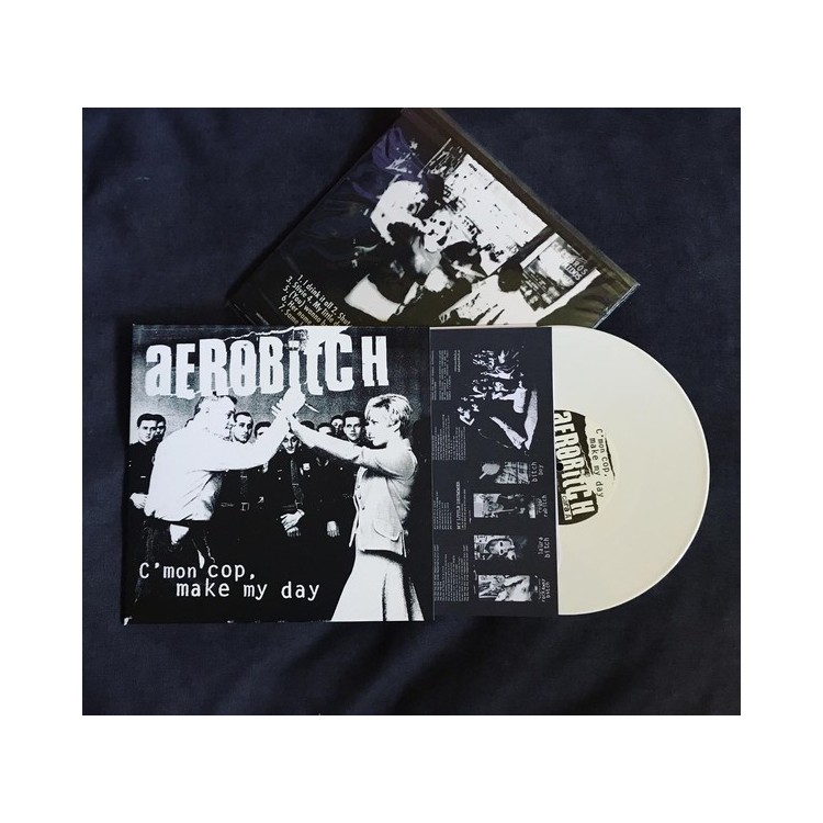 AEROBITCH -C' MON COP, MAKE MY DAY - VINYL 10"