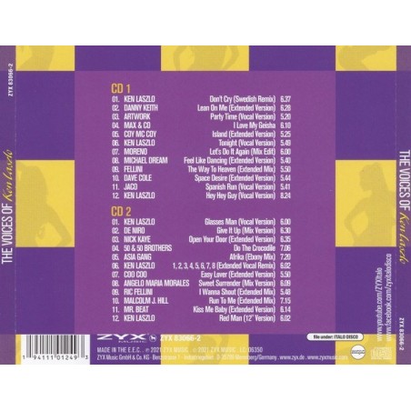 THE VOICES OF KEN LASZLO - CD THE VOICES OF KEN LASZLO - CD
