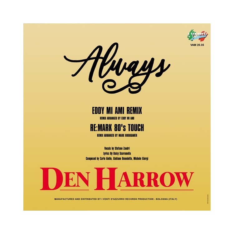 DEN HARROW - ALWAYS (REMIX)