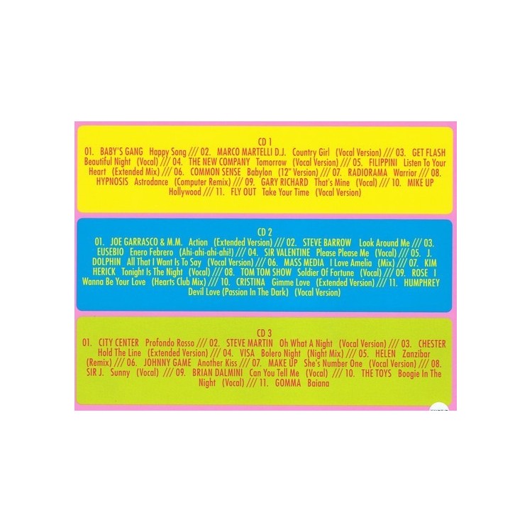 I LOVE ZYX ITALO DISCO COLLECTION VOL.31 (3CD)