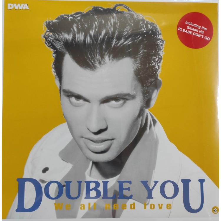 DOUBLE YOU - WE ALL NEED LOVE - LP VINYL