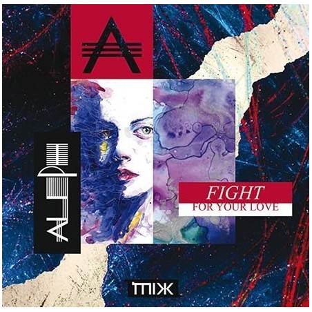 ALEPH - FIGHT FOR YOUR LOVE  (TRANSPARENT PINK VINYL)