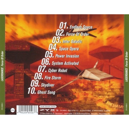 LASERDANCE - FORCE OF ORDER - CD