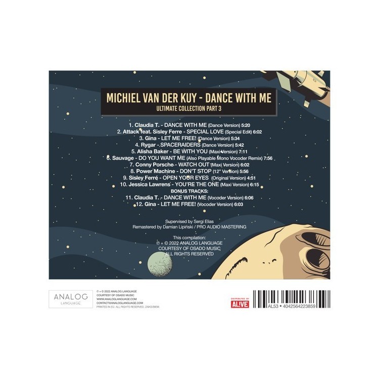 MICHIEL VAN DER KUY - DANCE WITH ME: ULTIMATE COLLECTION PART 3 (CD)