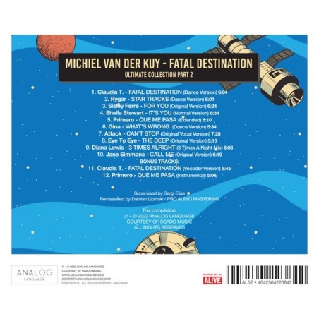 MICHIEL VAN DER KUY - FATAL DESTINATION: ULTIMATE COLLECTION PART 2 (CD)
