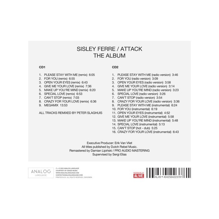 SISLEY FERRE / ATTACK - THE ALBUM (2CD)