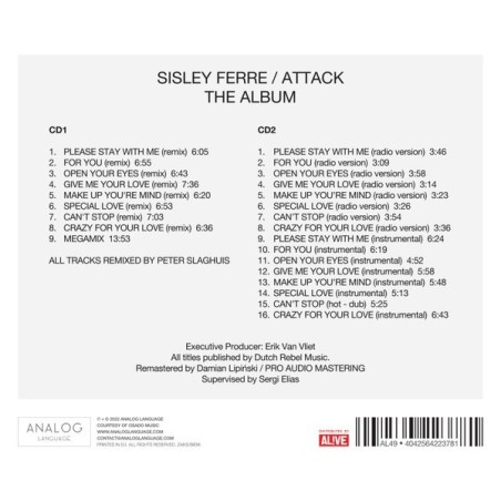 SISLEY FERRE / ATTACK - THE ALBUM (2CD)
