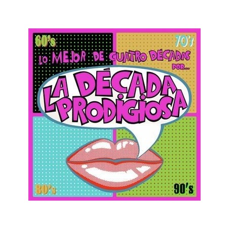 LA DECADA PRODIGIOSA - LO MEJOR DE CUATRO DECADAS - VINYL