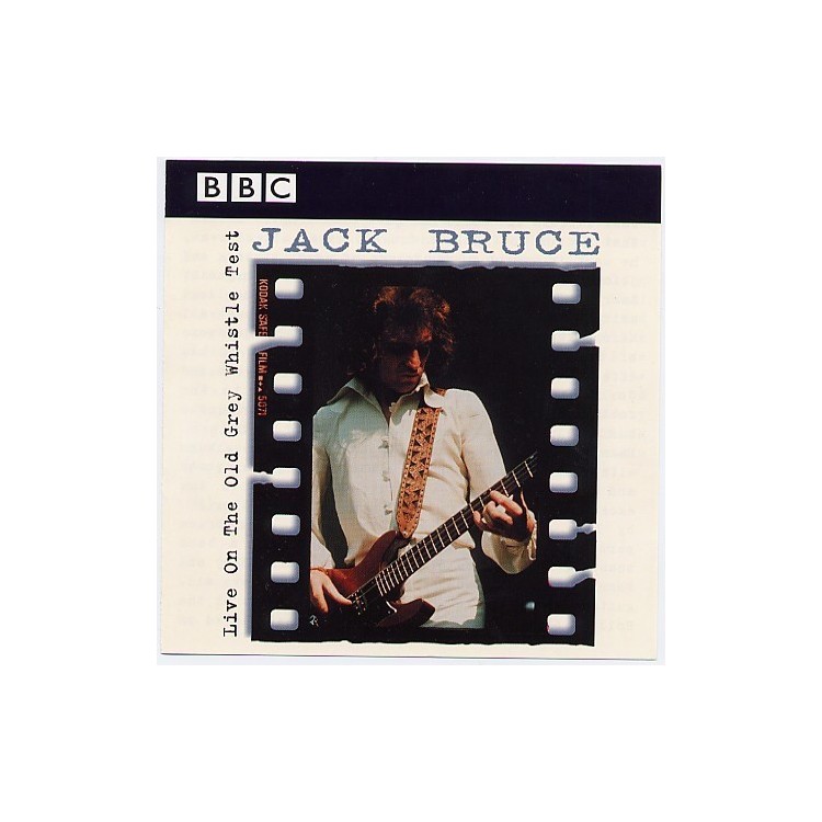 JACK BRUCE - LIVE ON THE OLD GREY WHISTLE TEST - CD