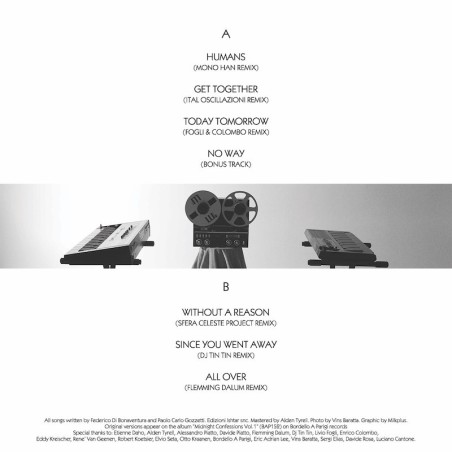 ITALOCONNECTION - MIDNIGHT REWORKS (VINYL+CD) ITALOCONNECTION - MIDNIGHT REWORKS (VINYL+CD)