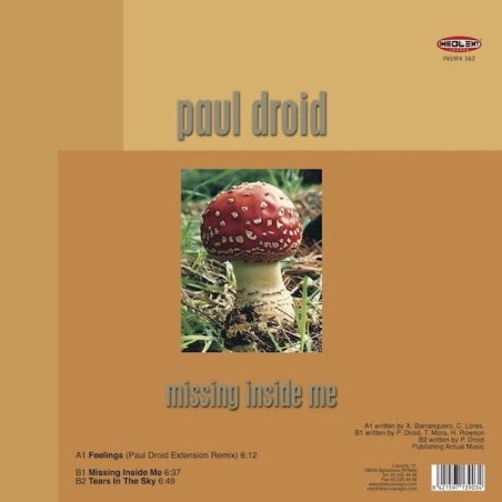 SUNNIVA / PAUL DROID - FEELINGS / MISSING INSIDE ME - E.P. (YELLOW VINYL) SUNNIVA / PAUL DROID - FEELINGS / MISSING INSIDE ME - E.P. (YELLOW VINYL)