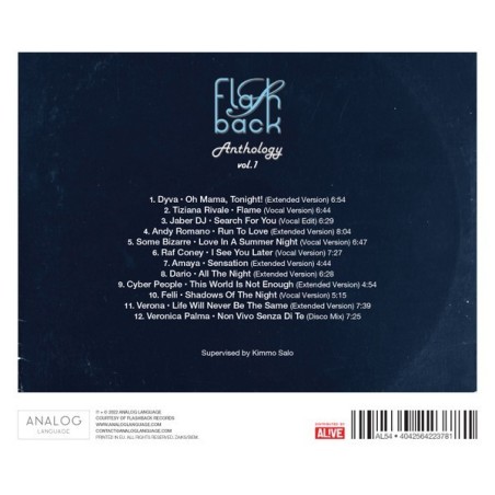 FLASHBACK ANTHOLOGY VOL.1 (CD)