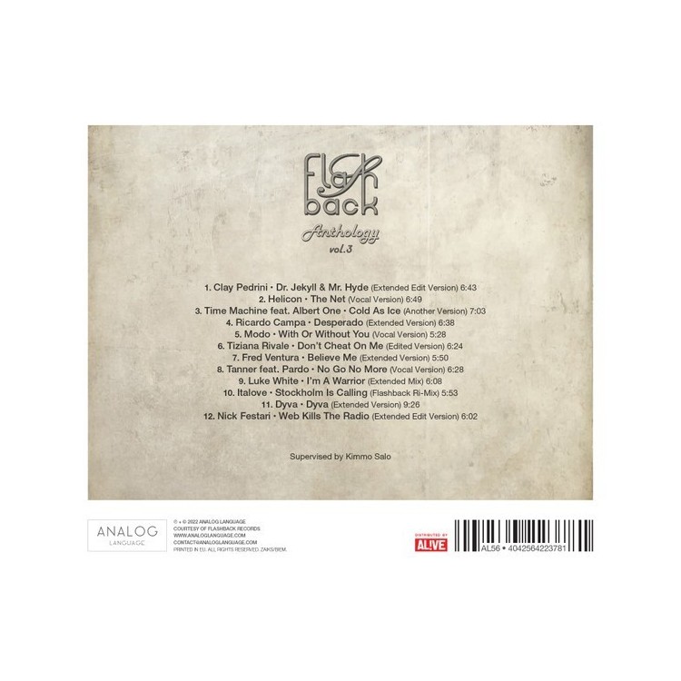 FLASHBACK ANTHOLOGY VOL.3 (CD)