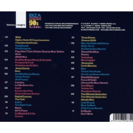 IBIZA CLUB CLASSICS Dj ANTHEMS FROM THE 90s TO THE 2000s