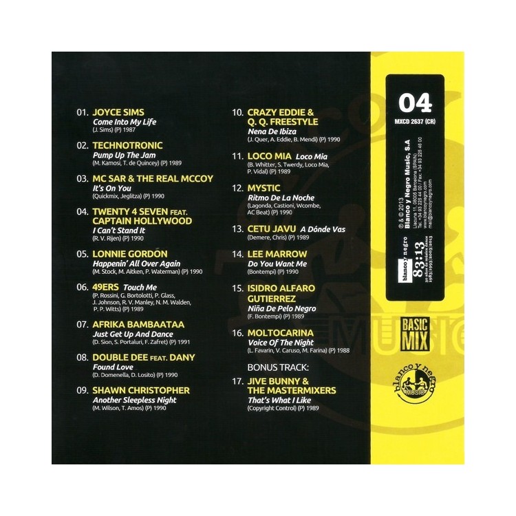 83:13, 30 AÑOS DE MUSICA DANCE (15CD)