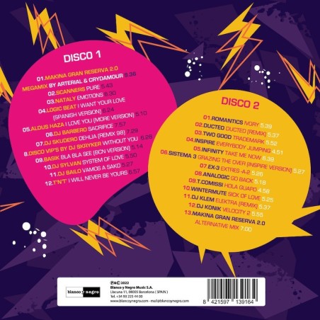 MAKINA GRAN RESERVA VOL.2 (2CD) MAKINA GRAN RESERVA VOL.2 (2CD)