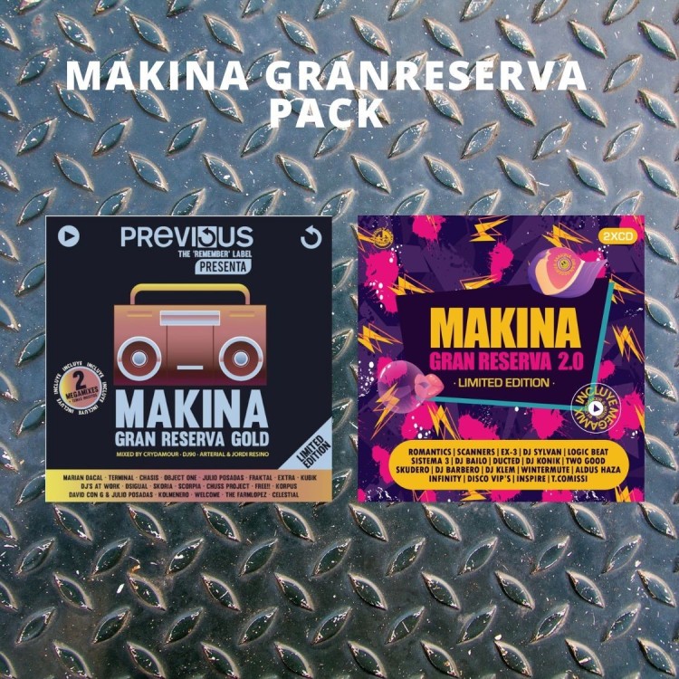 MAKINA GRAN RESERVA PACK (4CD)