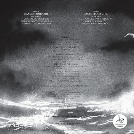 J.F. & HITWAVE - DANCE FLOOR GIRL (TRANSPARENT VINYL)