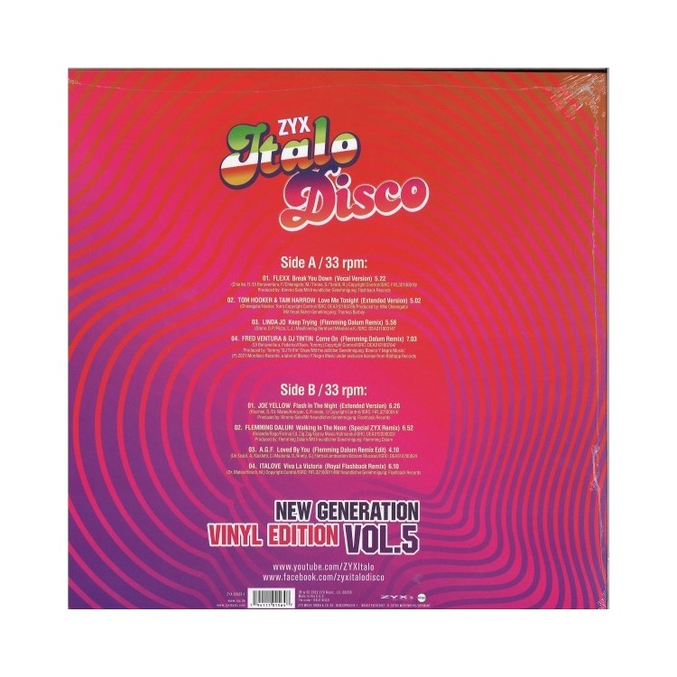 ZYX ITALO DISCO NEW GENERATION: VINYL EDITION VOL.5 (VINYL)