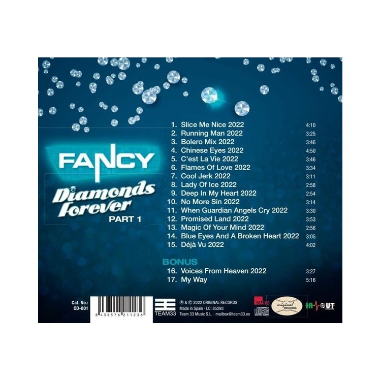 FANCY - DIAMONDS FOREVER (CD)