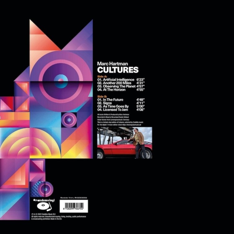 MARC HARTMAN - CULTURES (LP) (VINYL)
