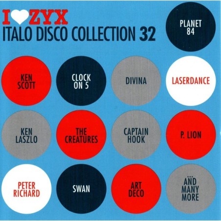 I LOVE ZYX ITALO DISCO COLLECTION VOL.32 (2CD)