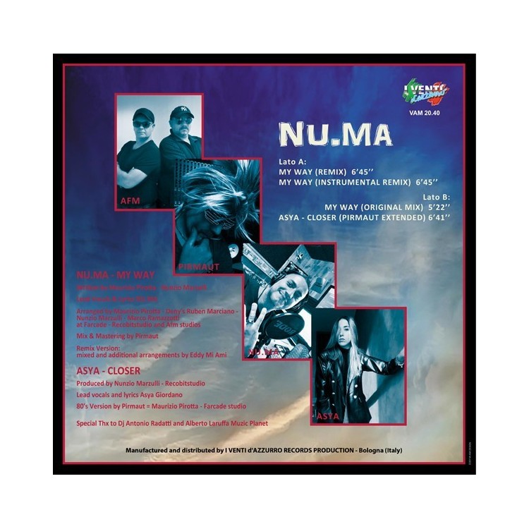 NU.MA - MY WAY (VINYL)