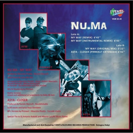 NU.MA - MY WAY (VINYL)