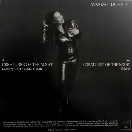 MAXIME DUVALL - CREATURES OF THE NIGHT - VINYL