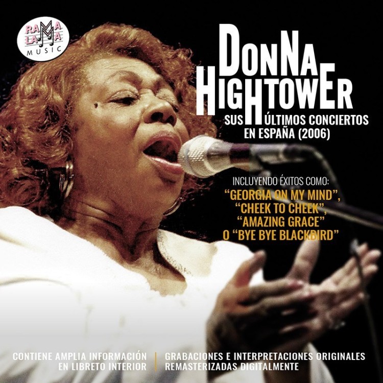 DONNA HIGHTOWER - SUS ULTIMOS CONCIERTOS EN ESPAÑA 2006 - CD