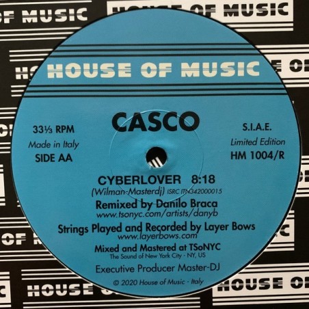 CASCO - CYBERNETIC LOVE (VINYL)