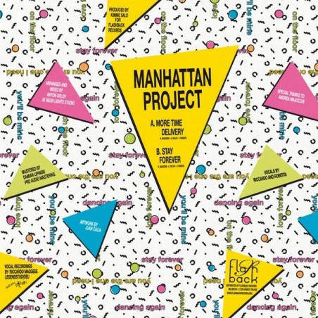 MANHATTAN PROJECT - MORE TIME DELIVERY / STAY FOREVER (VINYL)
