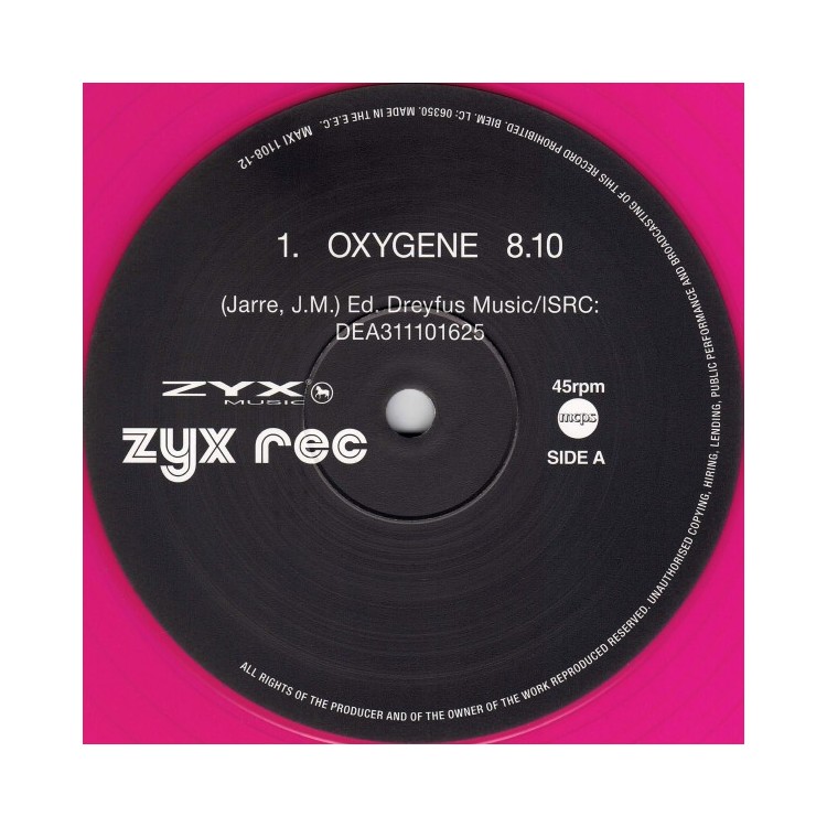HYPNOSIS - OXYGENE / BORMAZ (PINK VINYL)
