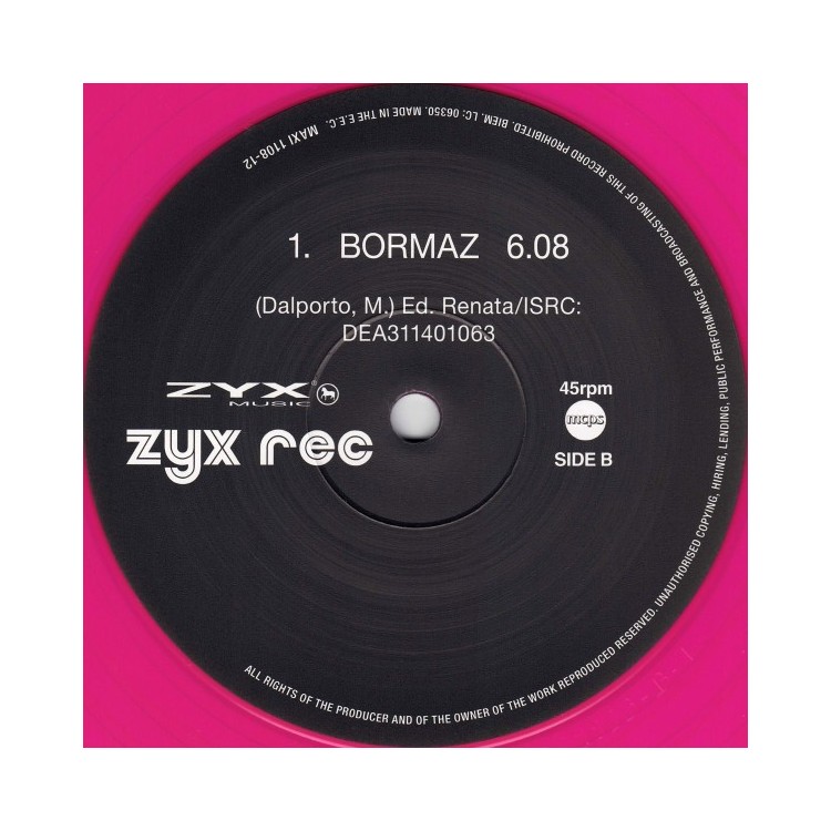 HYPNOSIS - OXYGENE / BORMAZ (PINK VINYL)