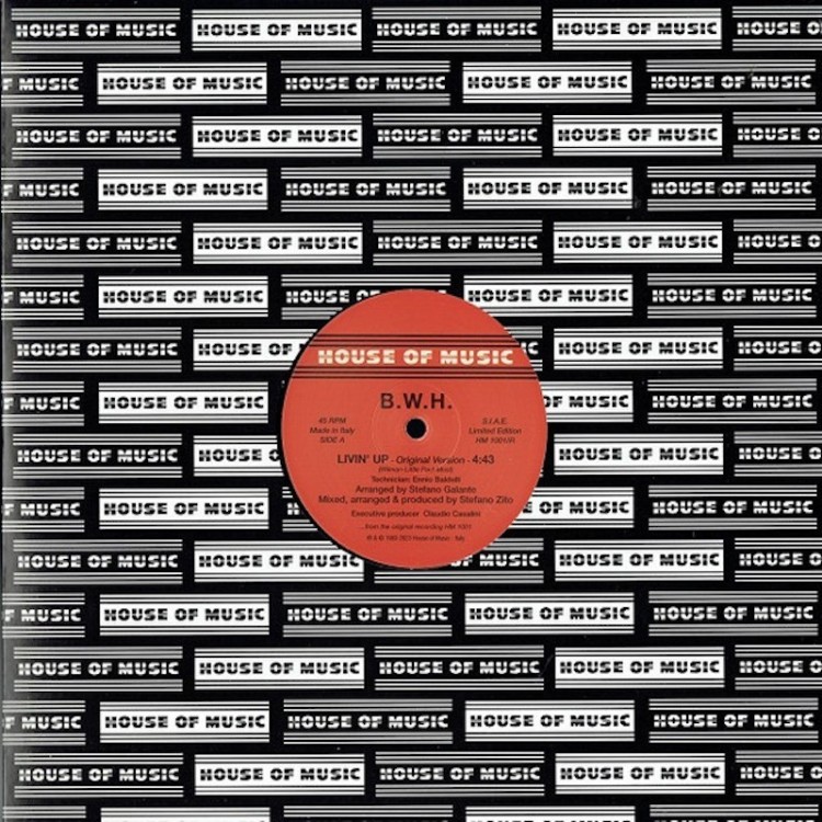B.W.H. - STOP / LIVIN' UP (VINYL)