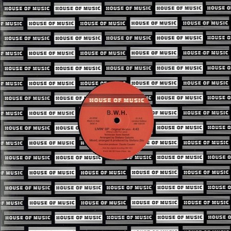 B.W.H. - STOP / LIVIN' UP (VINYL)