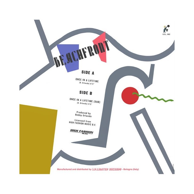 BEACHFRONT - ONCE IN A LIFETIME (GREEN TRANSPARENT VINYL)