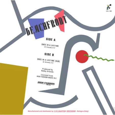 BEACHFRONT - ONCE IN A LIFETIME (GREEN TRANSPARENT VINYL) BEACHFRONT - ONCE IN A LIFETIME (GREEN TRANSPARENT VINYL)