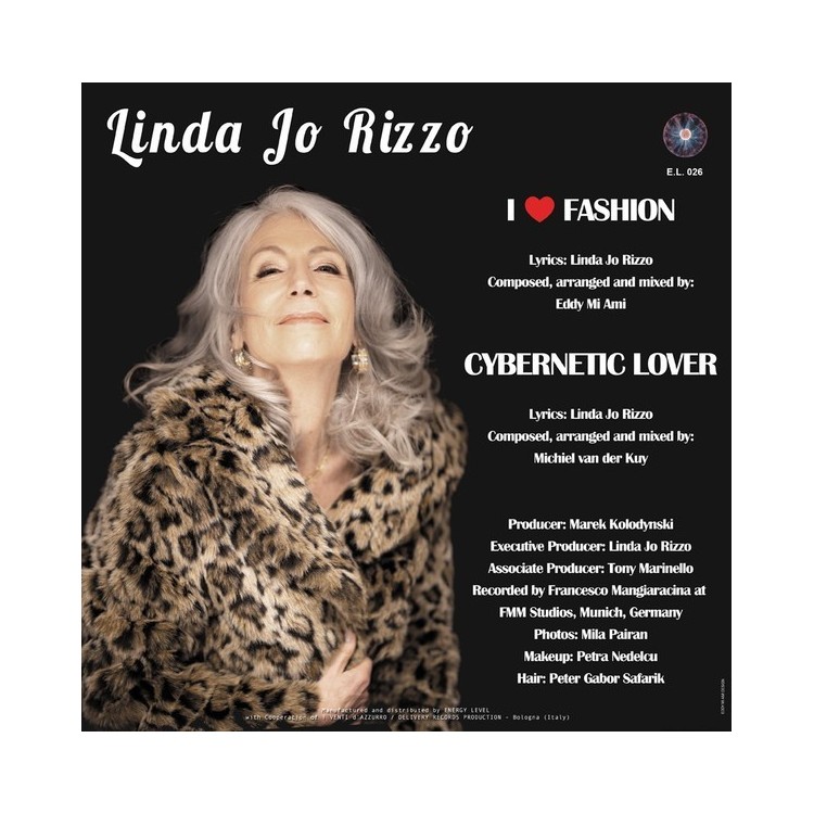 LINDA JO RIZZO  - I LOVE FASHION / CYBERNETIC LOVER (VINYL)